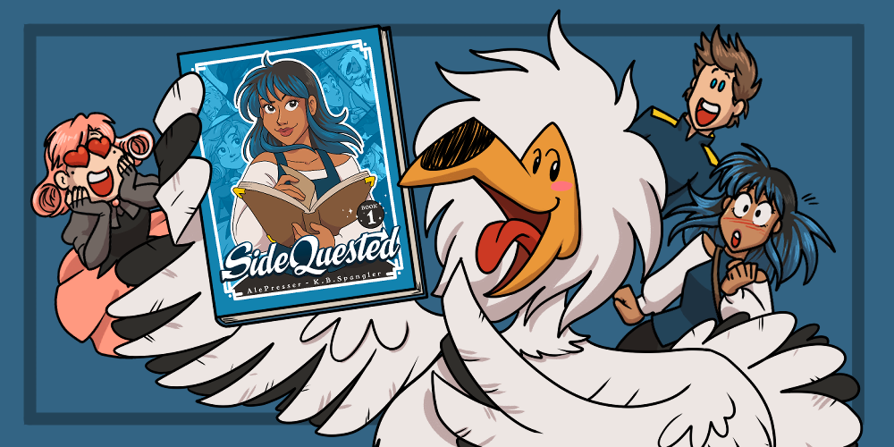 You can preorder SideQuested Book 1 NOW!